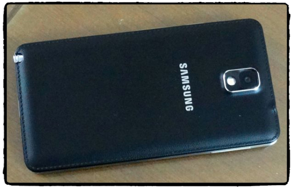 Samsung Galaxy Note 3 Back