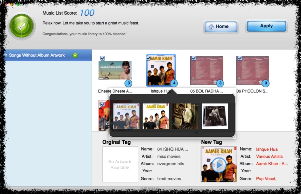 Tunes Cleaner - Correct Songs Data