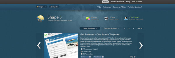 shape5 joomla template